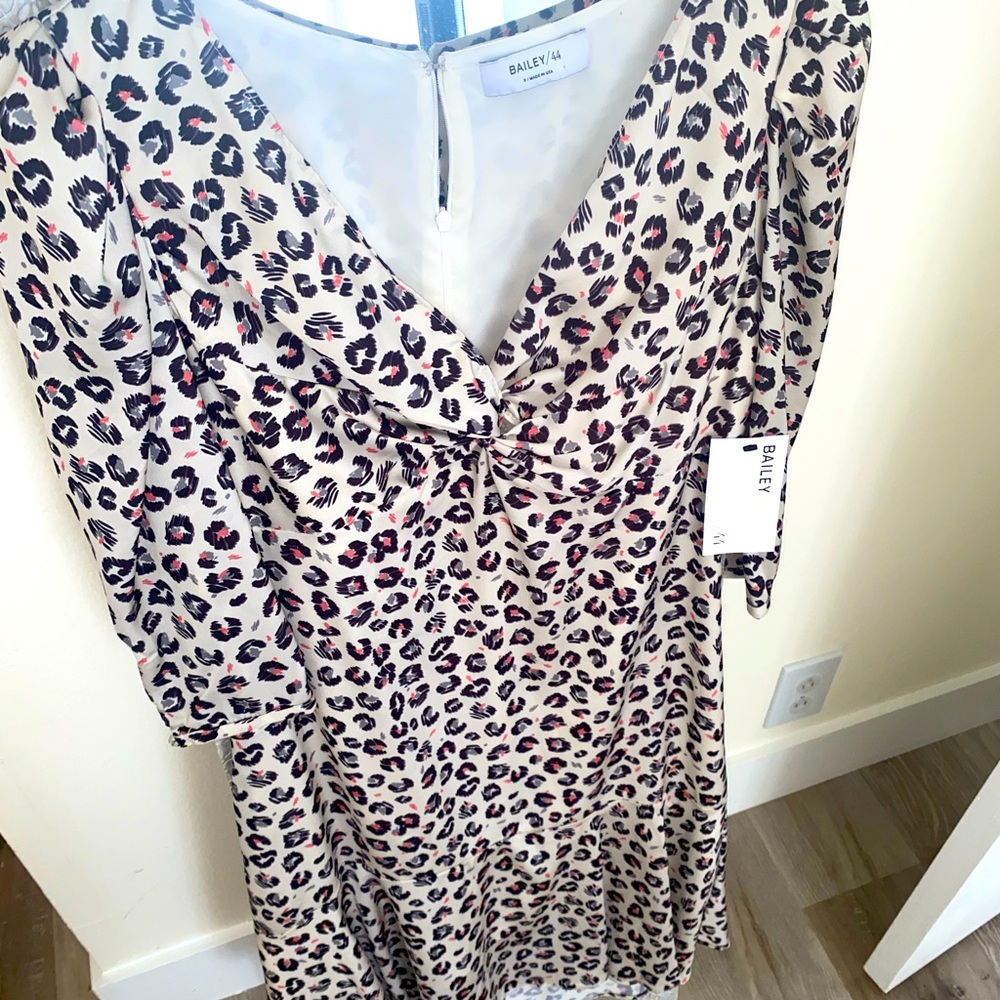 Midi Dress cheetah print.